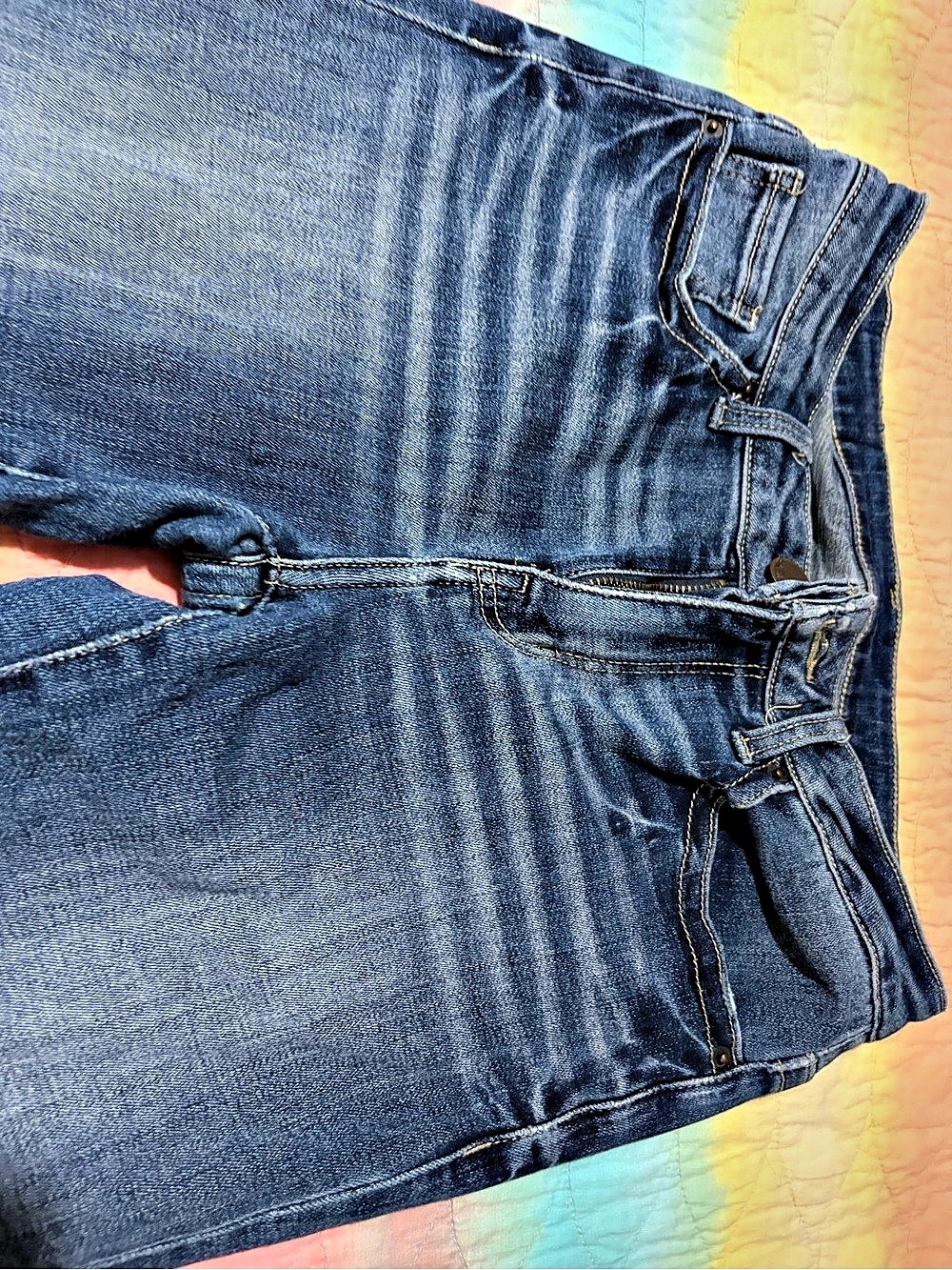 BKE Blue Flare Leg Jeans 26/31
